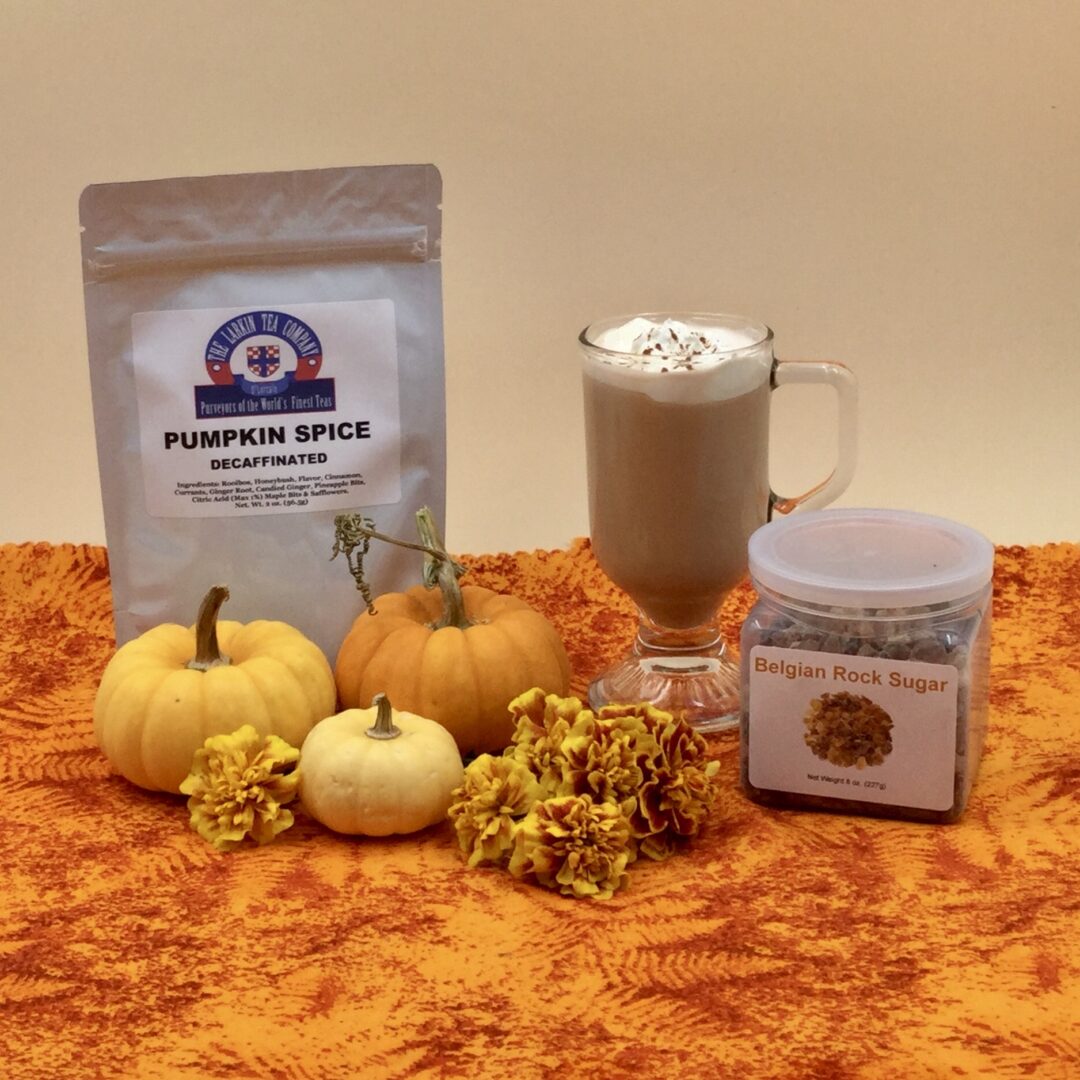 October 1st is National Pumpkin Spice Day. The Larkin Tea Company