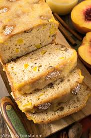 peach tea bread