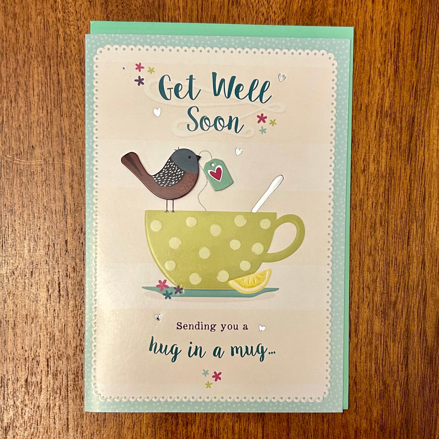 Greeting Card: Hug in a Mug