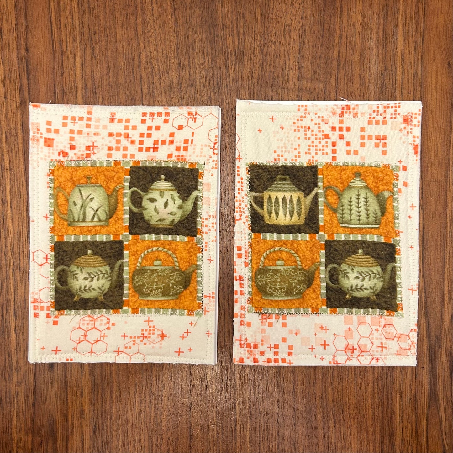 Greeting Card: Quilted Fabric Card