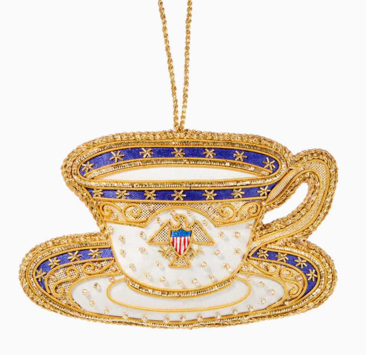 Ornament: White House Teacups