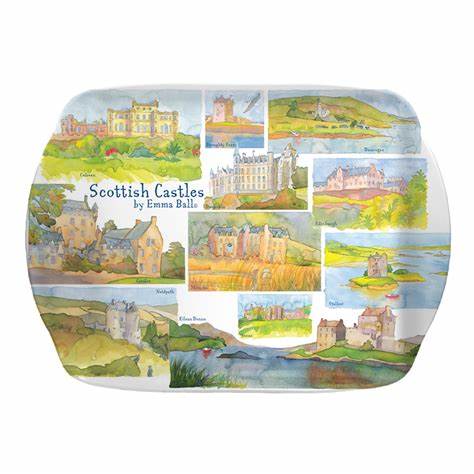 Scottish Castles and Houses Tray