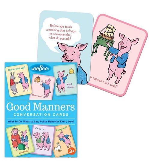 Good Manner Conversation Flash Cards