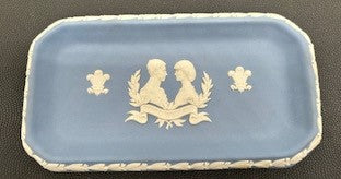 Wedgwood Blue Jasper Ware Commemorative Dish
