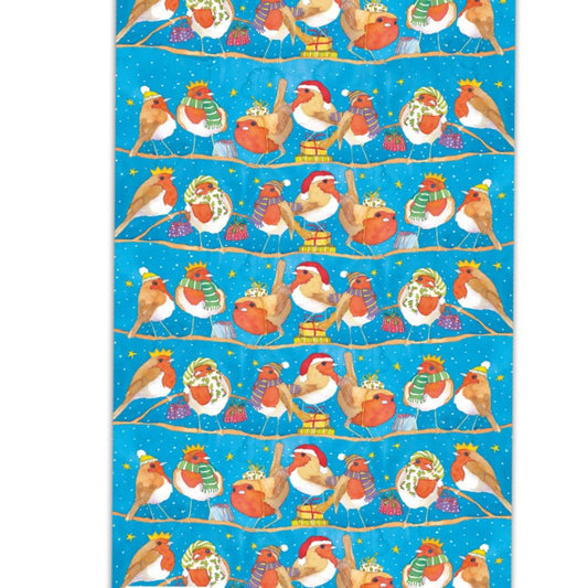 Tea Towels: Christmas Robins
