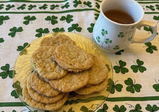 Irish Cream & Mint Cookies