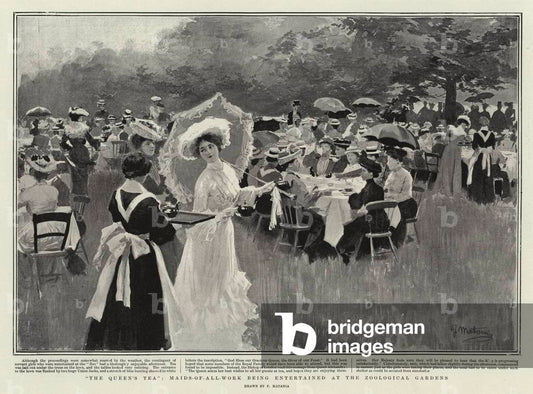 Afternoon Teas for 10,000 to Celebrate Royal Coronation in 1902
