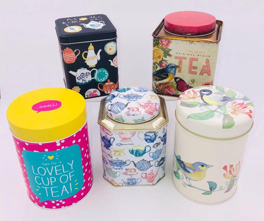 tea canisters