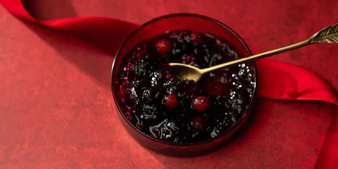 Earl Grey Cranberry Sauce