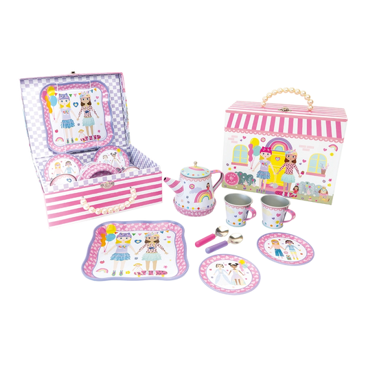 Best Friends 9pc Musical Tea Set