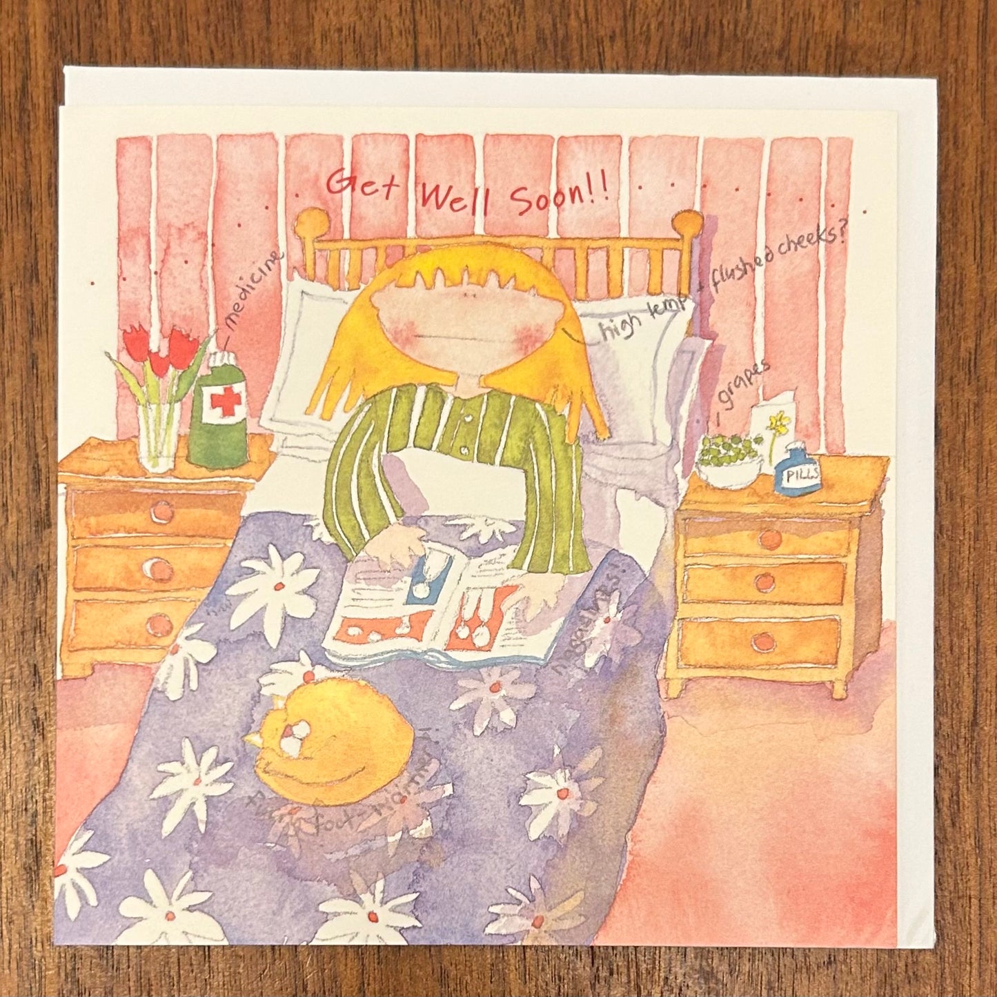 Greeting Card: Get Well Soon