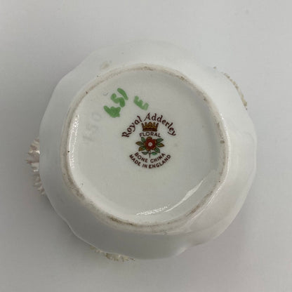 Porcelain Bouquet of Carnations in a Sac