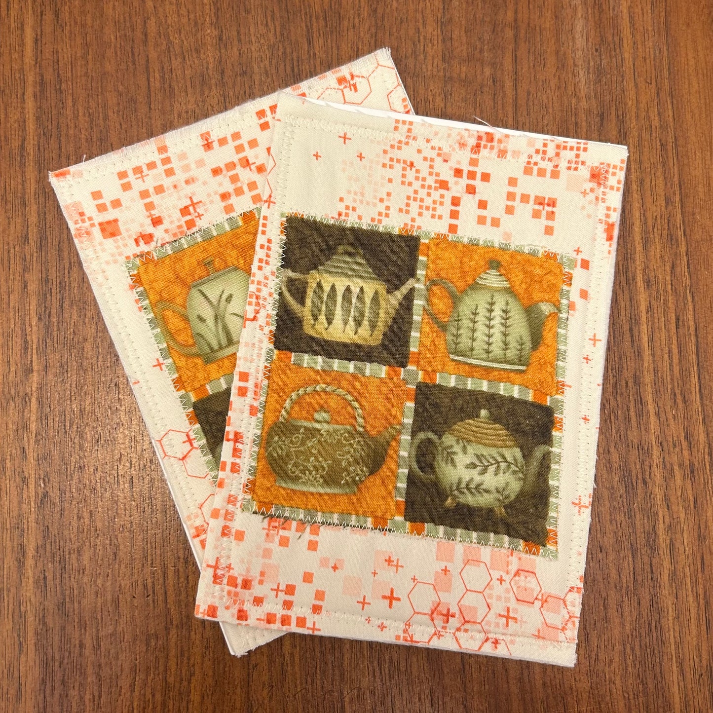 Greeting Card: Quilted Fabric Card