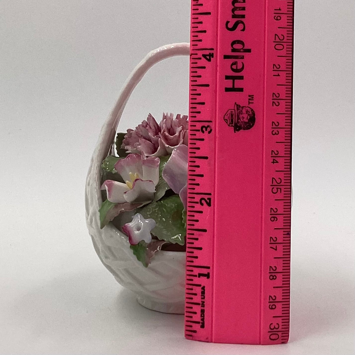 Porcelain Flower Basket