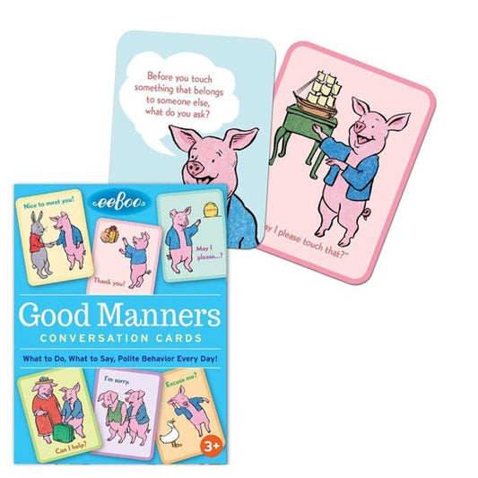 Game - Good Manner Conversation Flash Cards