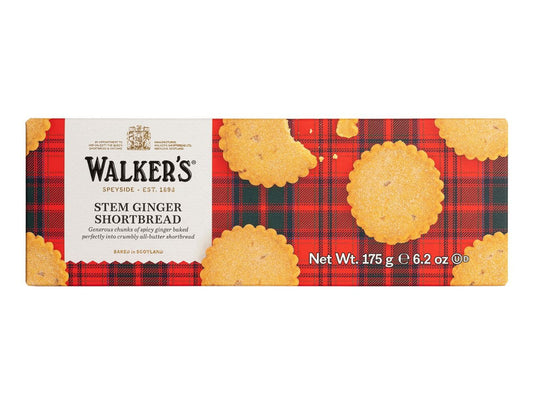 Stem Ginger Shortbread