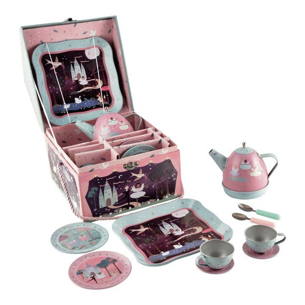 Swan Lake Musical Tea Set