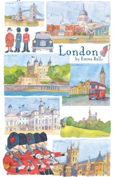 Tea Towels: London