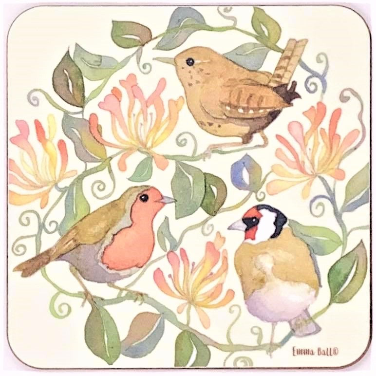 Coaster: Garden Birds