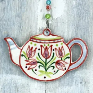 Multi-color Teapot Hanging Decoration